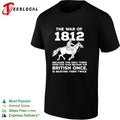 The war of 1812 because the only thing more fun than beating the British once is beating them shirt