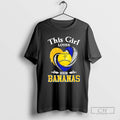 This Girl Loves Her Savannah Bananas Heart Diamond