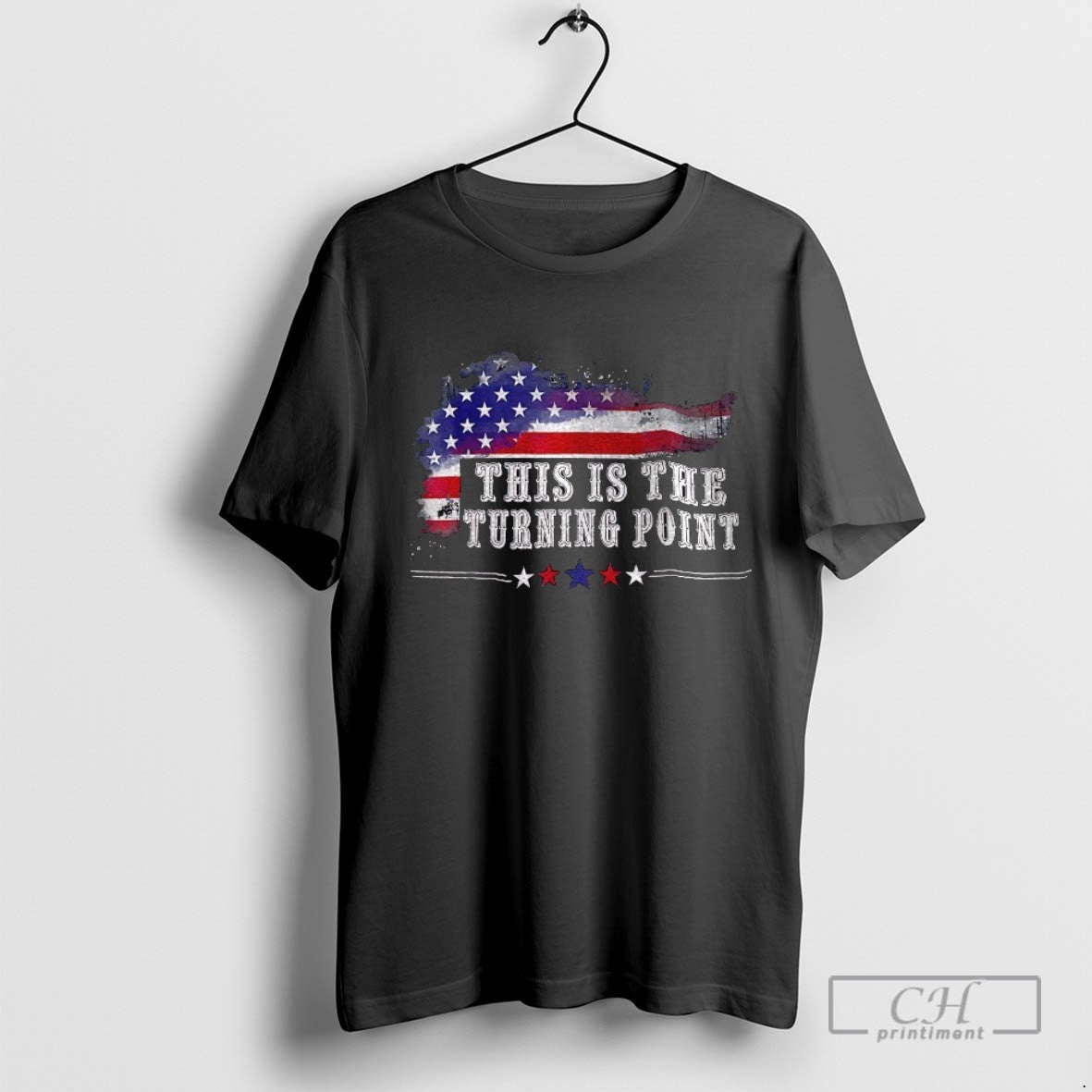 This Is The Turning Point American Flag