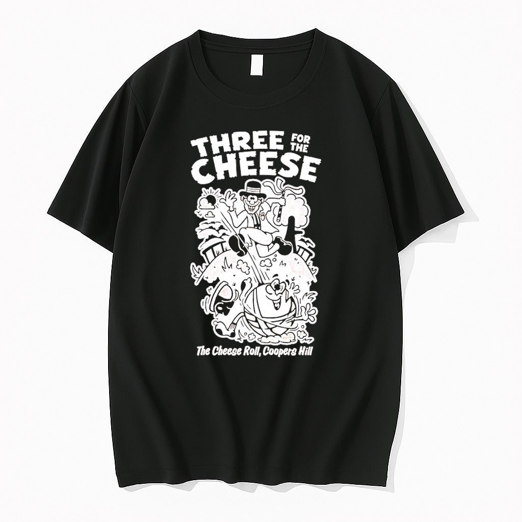 Three For The Cheese The Cheese Roll Coopers Hill Funny Tshirts Sweater
