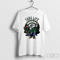 Thug Life Green Bay Freddy Jason Michael Myers Halloween Packers Posters White Shirt