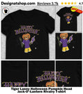 Tiger Lanny Halloween Pumpkin Head Jack-O’-Lantern Rivalry shirt