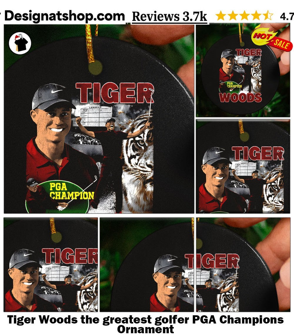 Tiger Woods the greatest golfer PGA Champions shirt