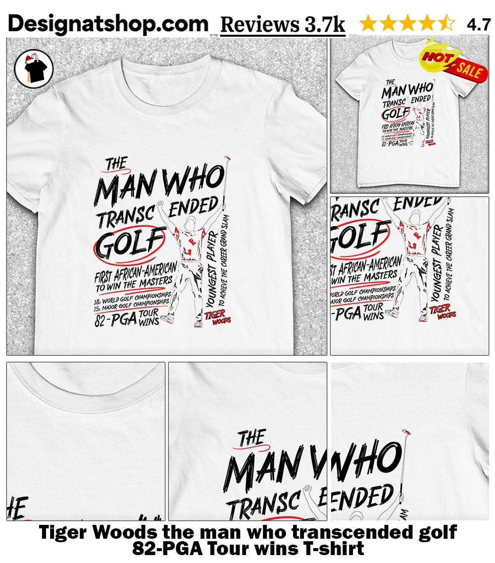 Tiger Woods the man who transcended golf 82-PGA Tour wins shirt