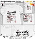 Tiger Woods the man who transcended golf 82-PGA Tour wins shirt