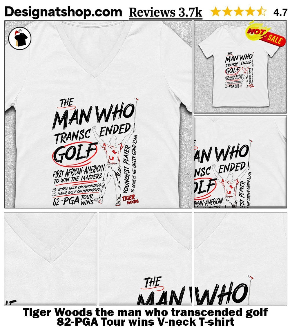 Tiger Woods the man who transcended golf 82-PGA Tour wins shirt
