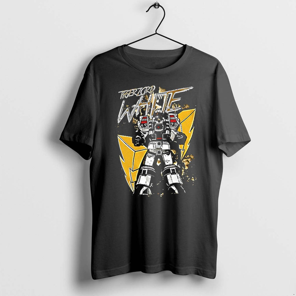 Tigerzord White Ranger Mighty Morphin Power Rangers Tshirts Sweater Hoodie Jpg