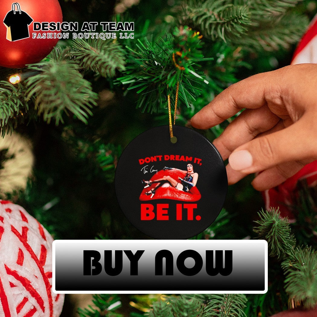Tim Curry Don’t Dream It Be It Rocky Horror Picture Show Dr. Frank N Furter Graphic Shirt