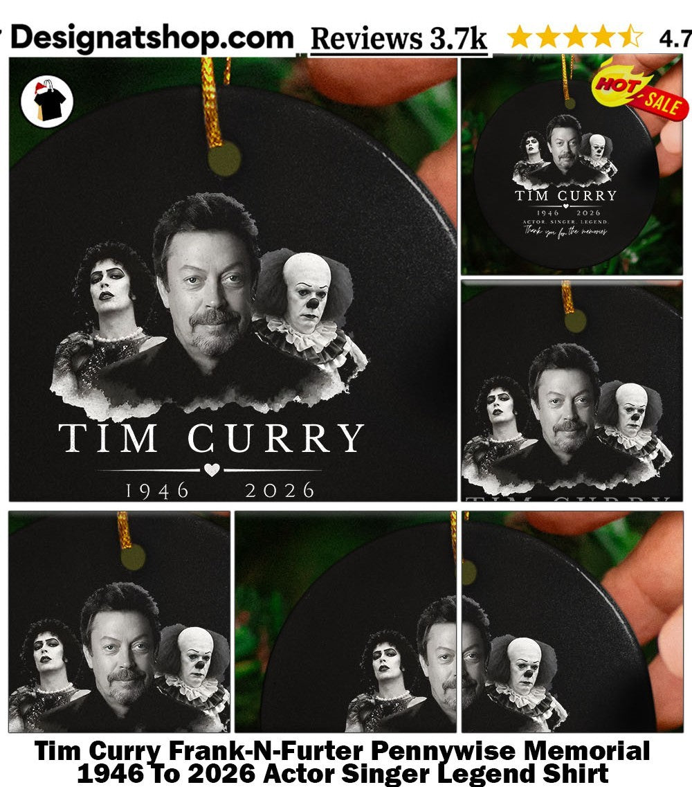 Tim Curry Frank-N-Furter Pennywise Memorial 1946 To 2026 Actor Singer Legend Shirt
