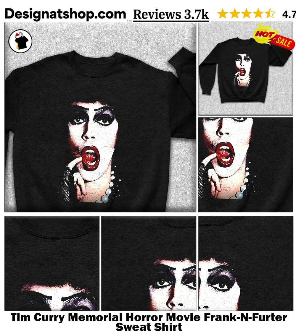 Tim Curry Memorial Horror Movie Frank-N-Furter shirt
