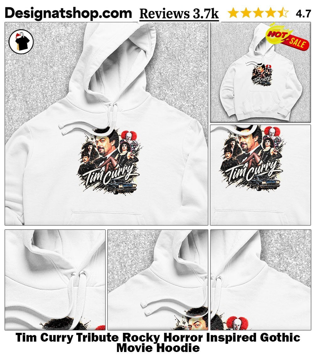 Tim Curry Tribute Rocky Horror Inspired Gothic Movie shirt