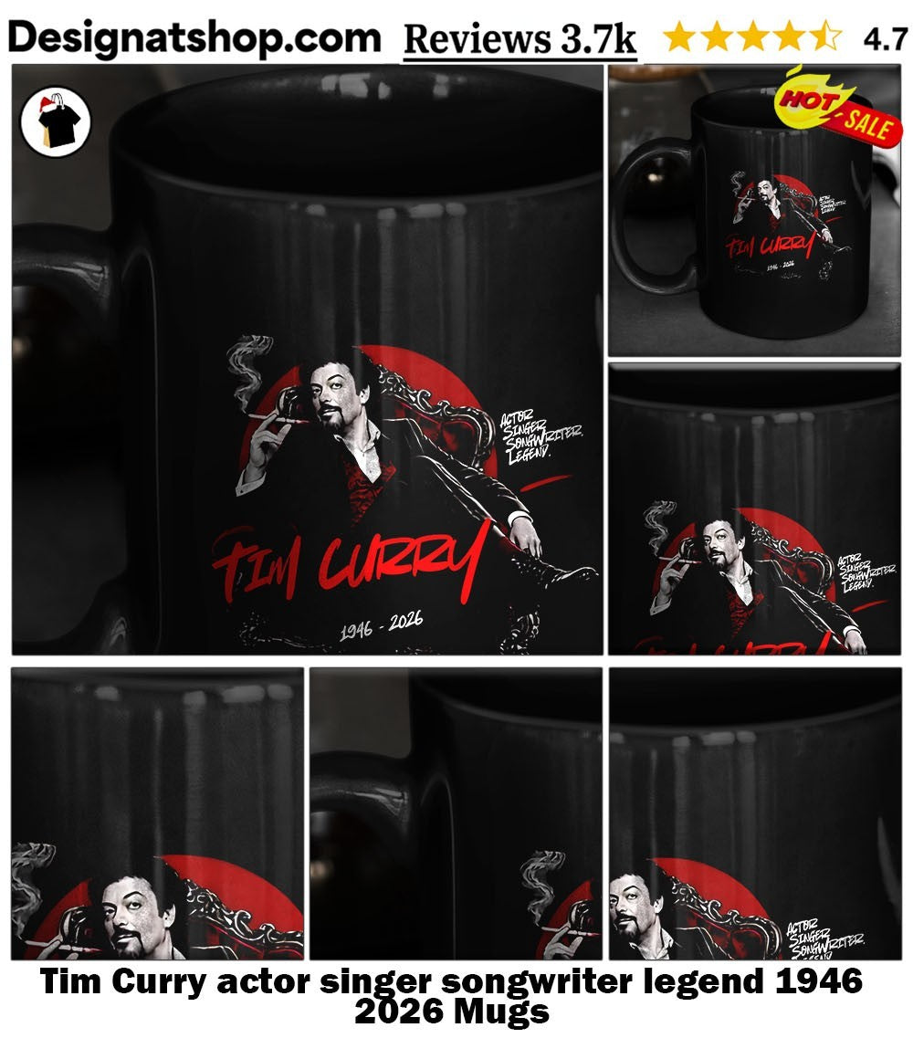 Tim Curry actor singer songwriter legend 1946 2026 shirt