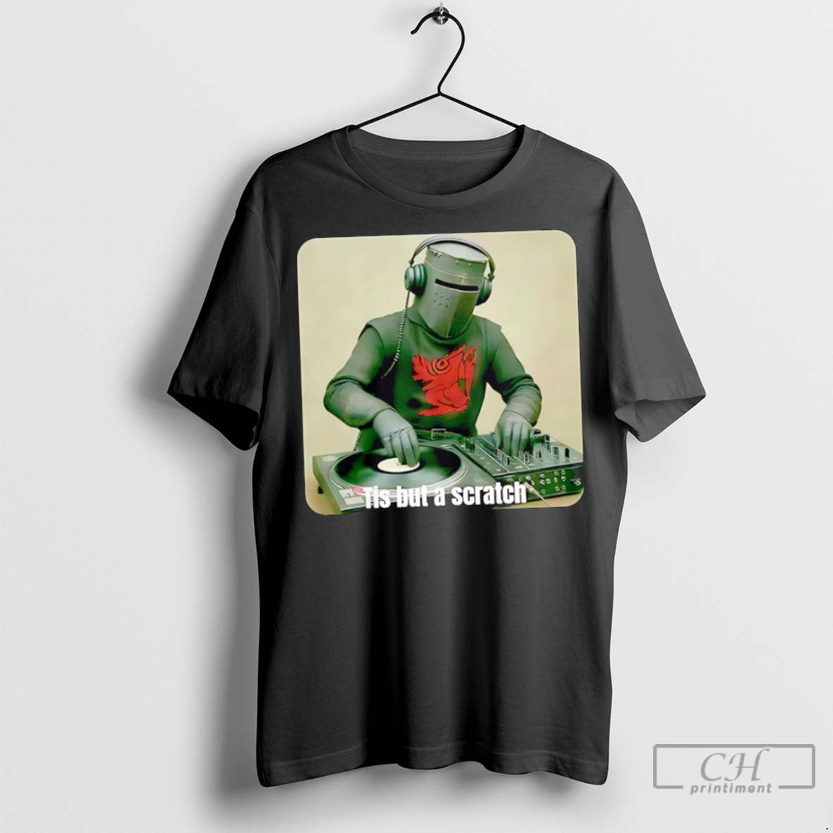 Tis But A Scratch Dj Long Sleeve T Shirts Jpg