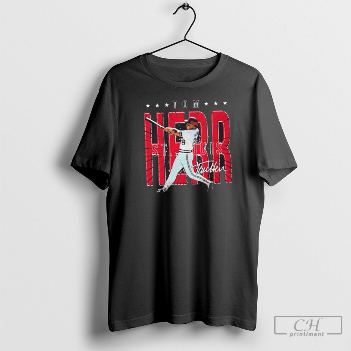 Tom Herr St Louis Cardinals Gritty Signature Shirt Sweater