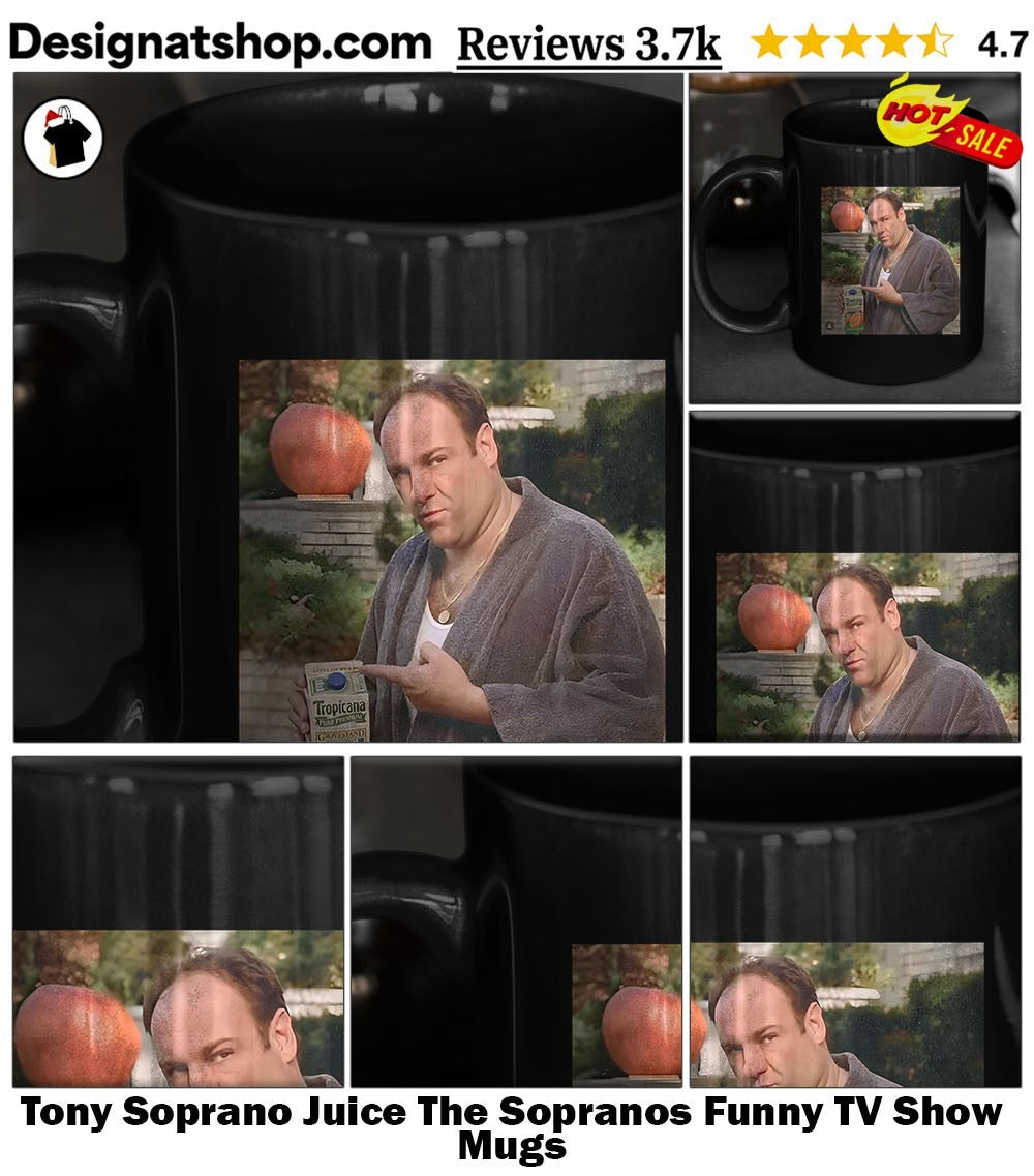 Tony Soprano Juice The Sopranos Funny TV Show shirt