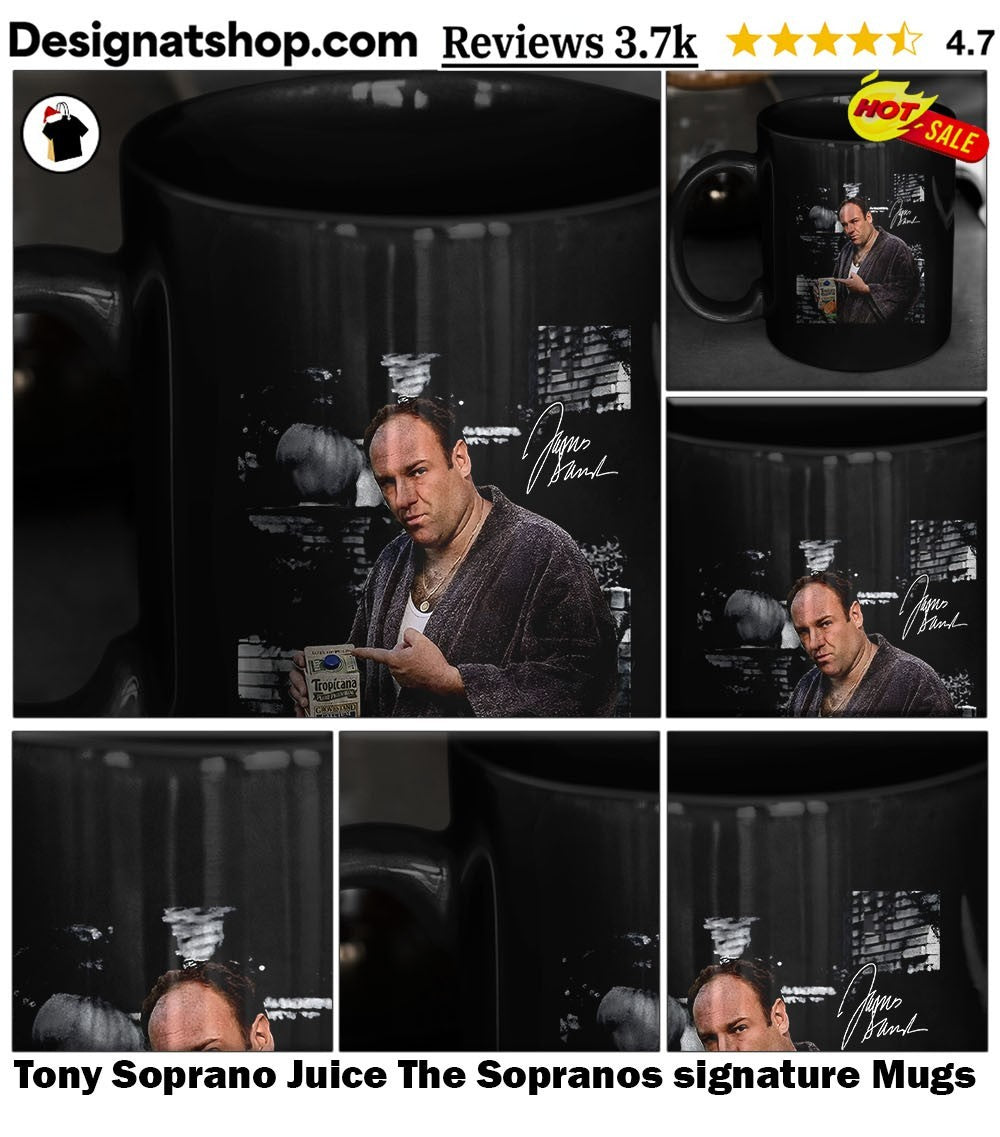 Tony Soprano Juice The Sopranos signature shirt