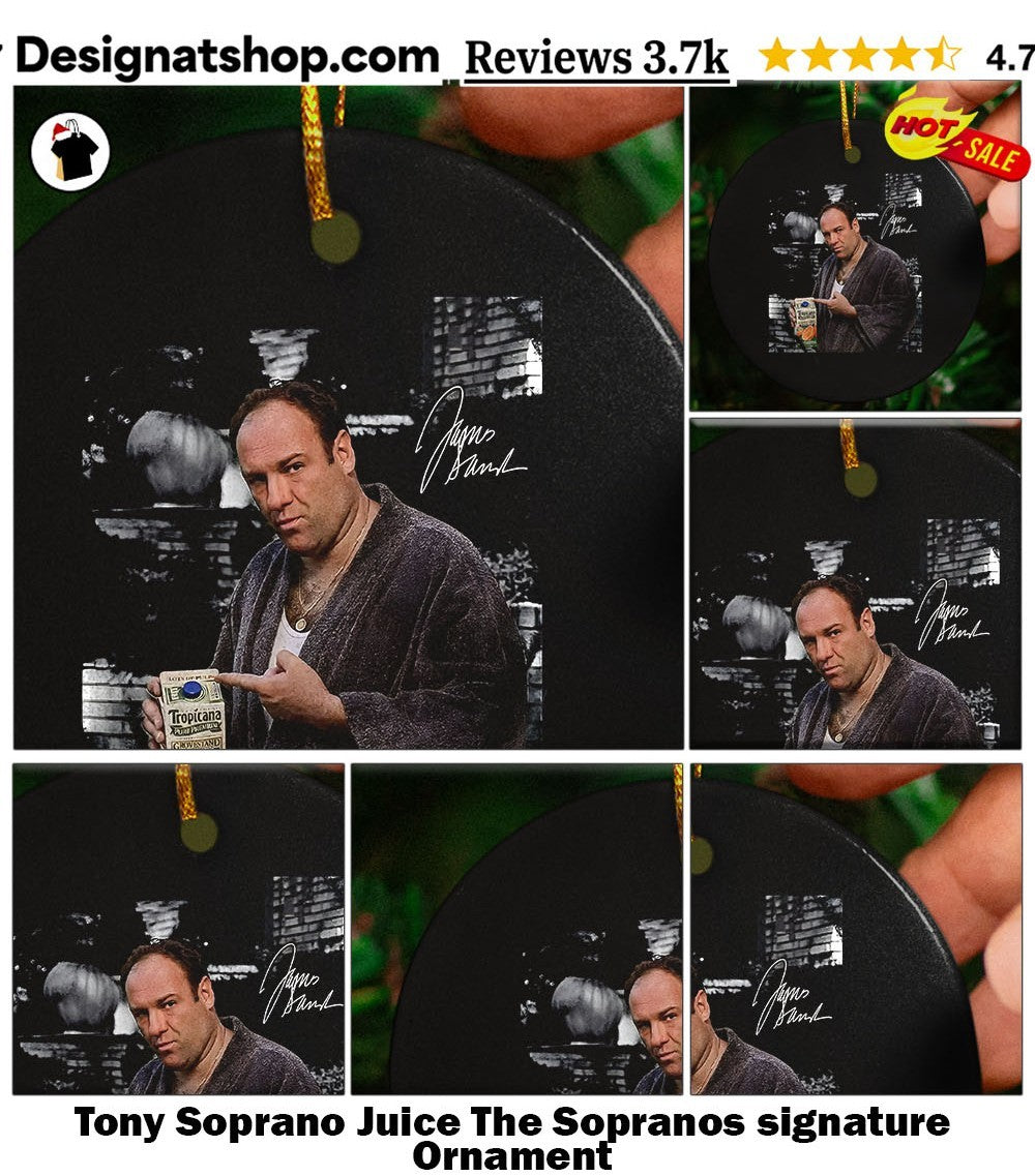 Tony Soprano Juice The Sopranos signature shirt