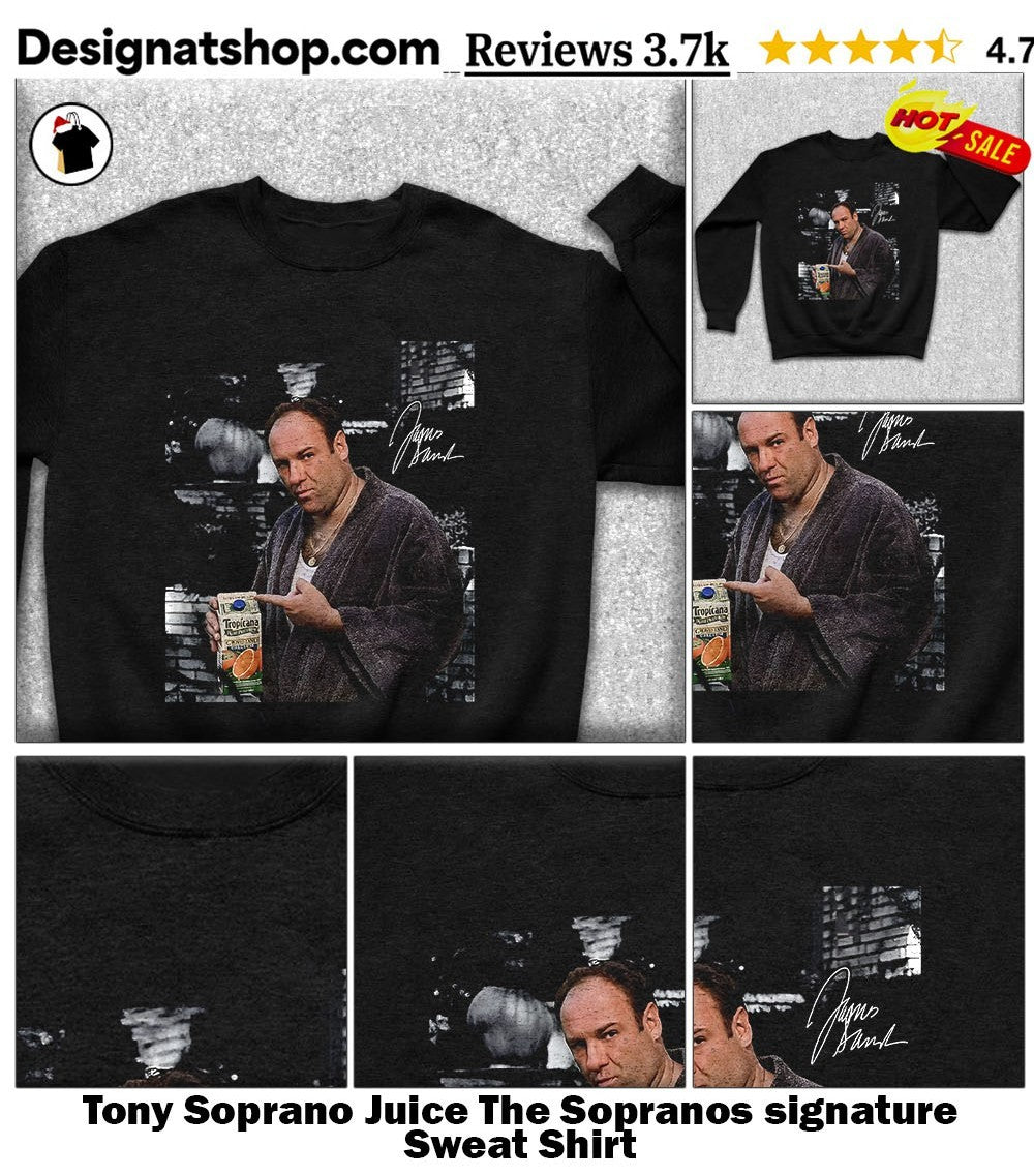 Tony Soprano Juice The Sopranos signature shirt