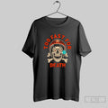 Too Fast For Death Skull Biker T Shirt