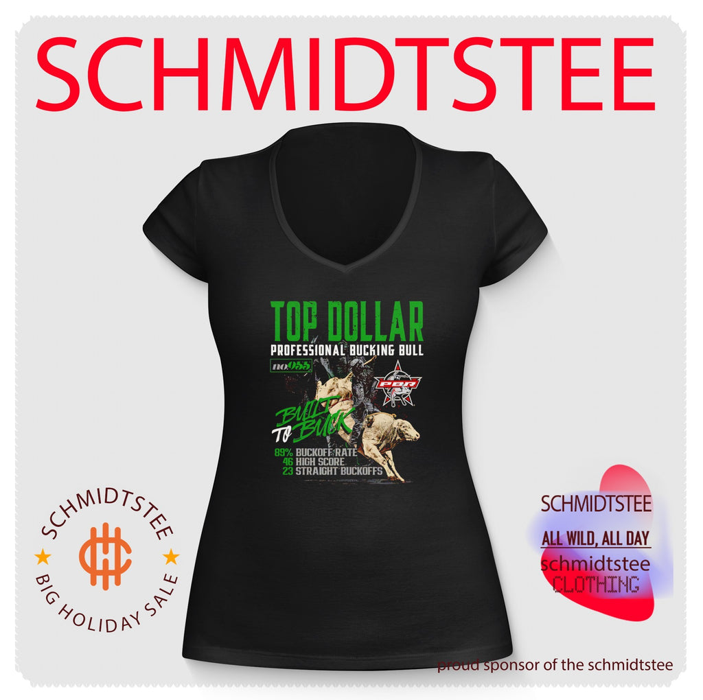 Dollar PBR Professional Bucking Bull Built to Buck shirt