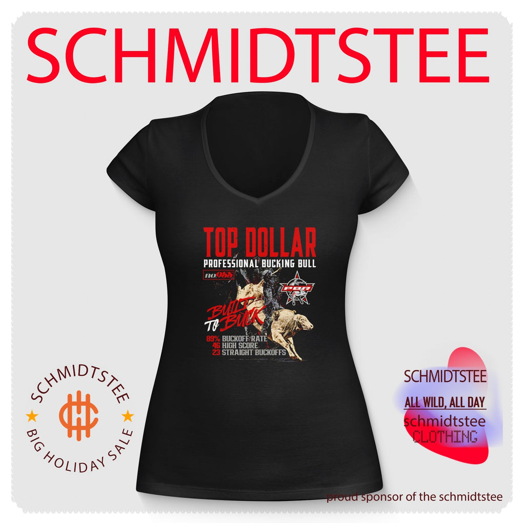 Dollar Professional Bucking Bull PBR Built to Buck shirt