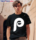 Topps Philadelphia Phillies Stylized P Logo Graphic Cotton shirt