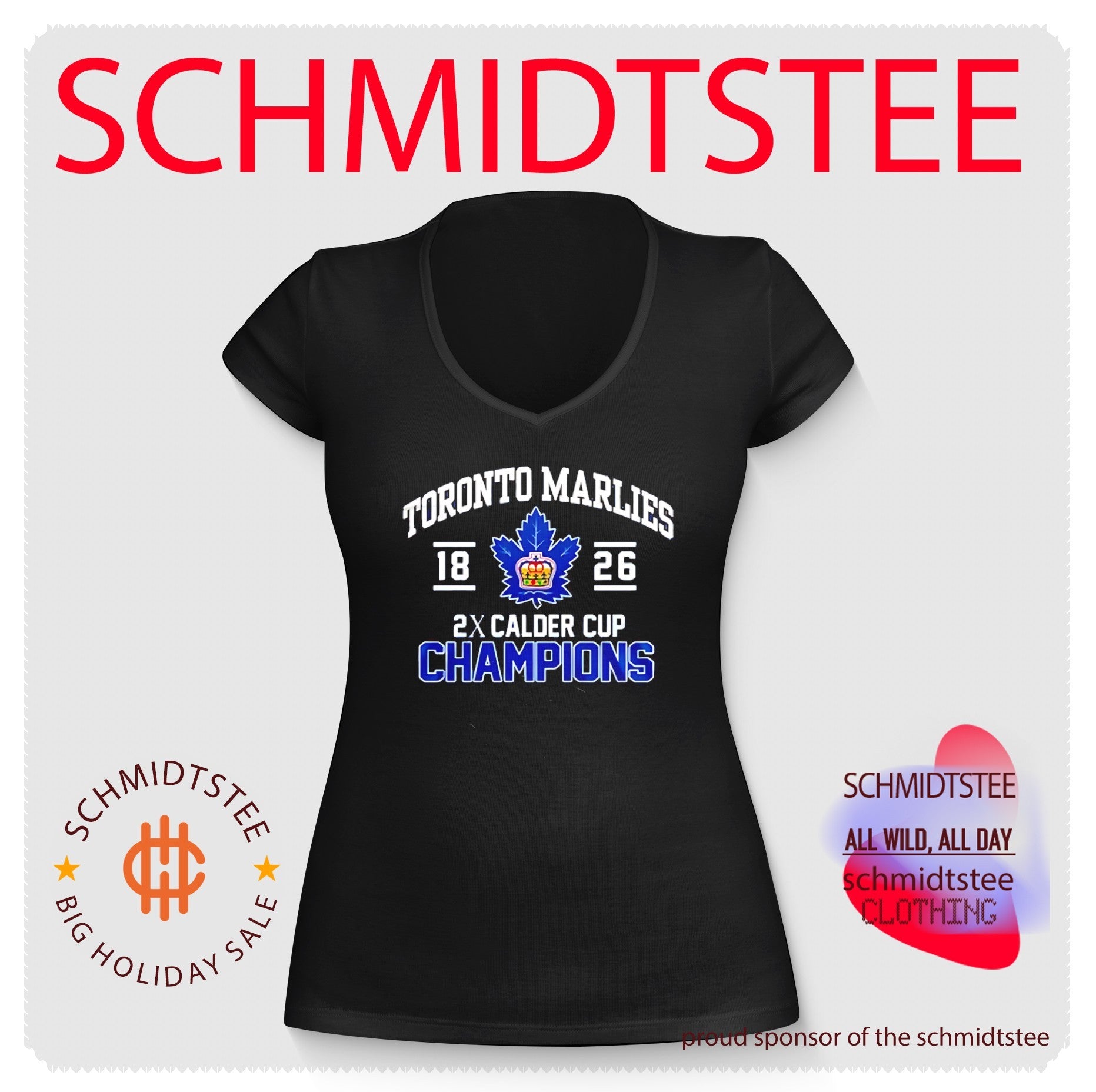 Toronto Marlies 2026 Calder Cup Champions 2X Commemorative shirt