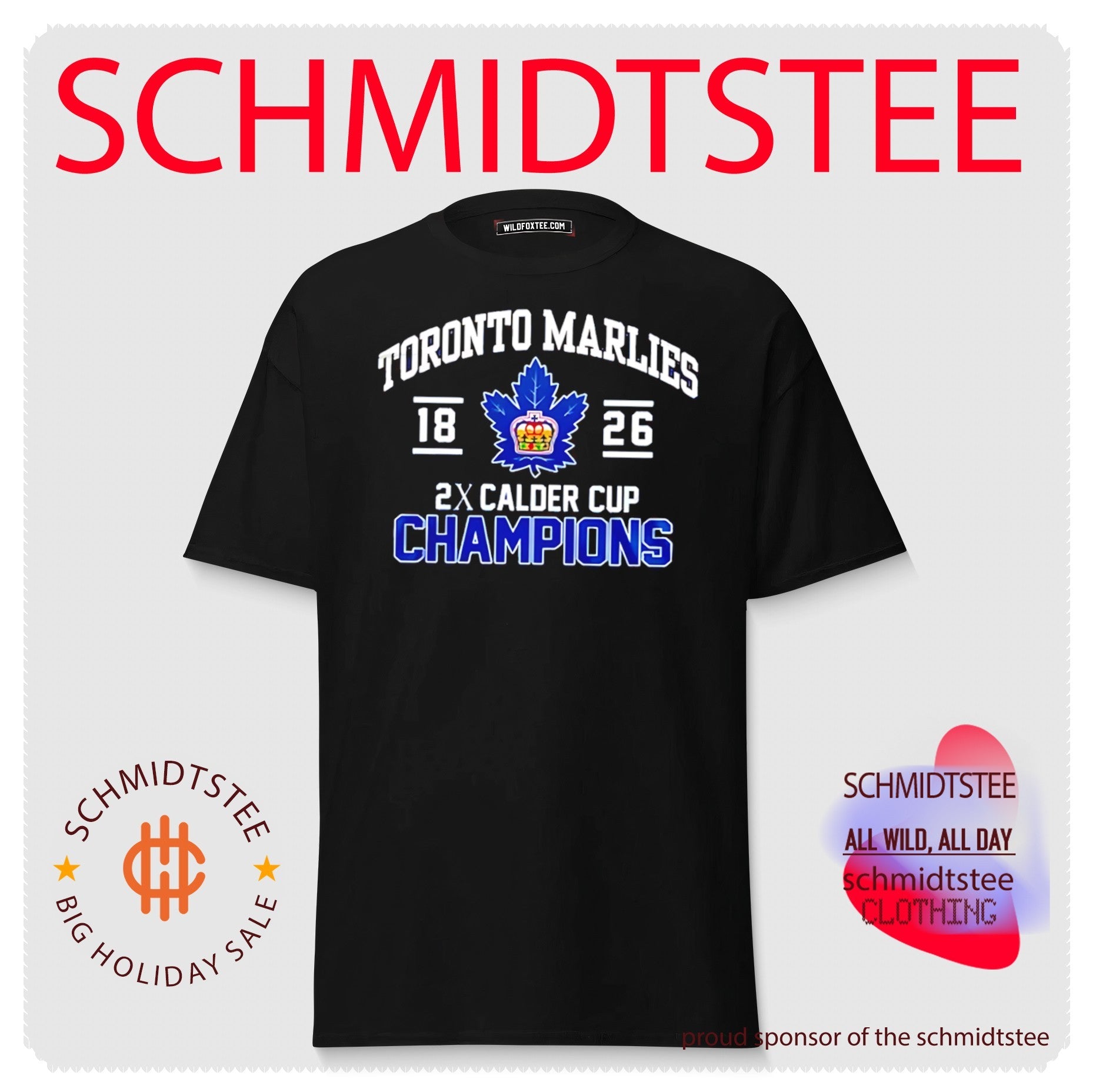 Toronto Marlies 2026 Calder Cup Champions 2X Commemorative shirt