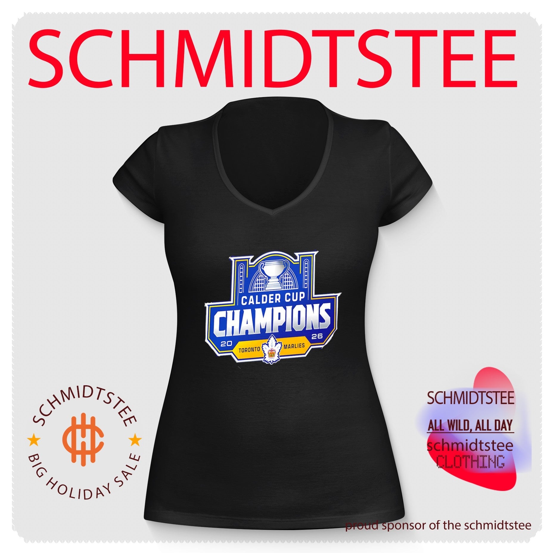 Toronto Marlies Calder Cup Champions 2026 logo shirt