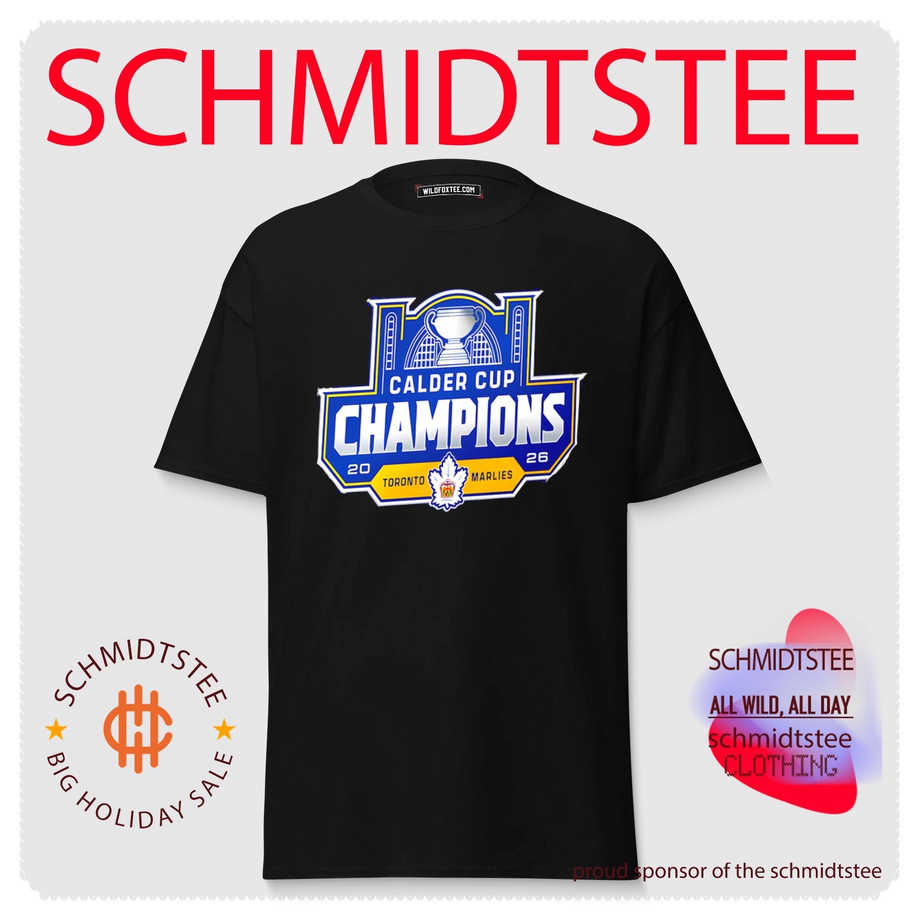 Toronto Marlies Calder Cup Champions 2026 logo shirt