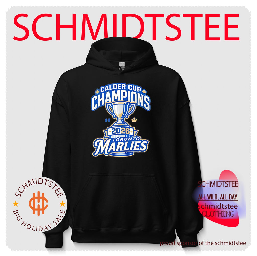 Toronto Marlies Calder Cup Champions 2026 trophy graphic shirt