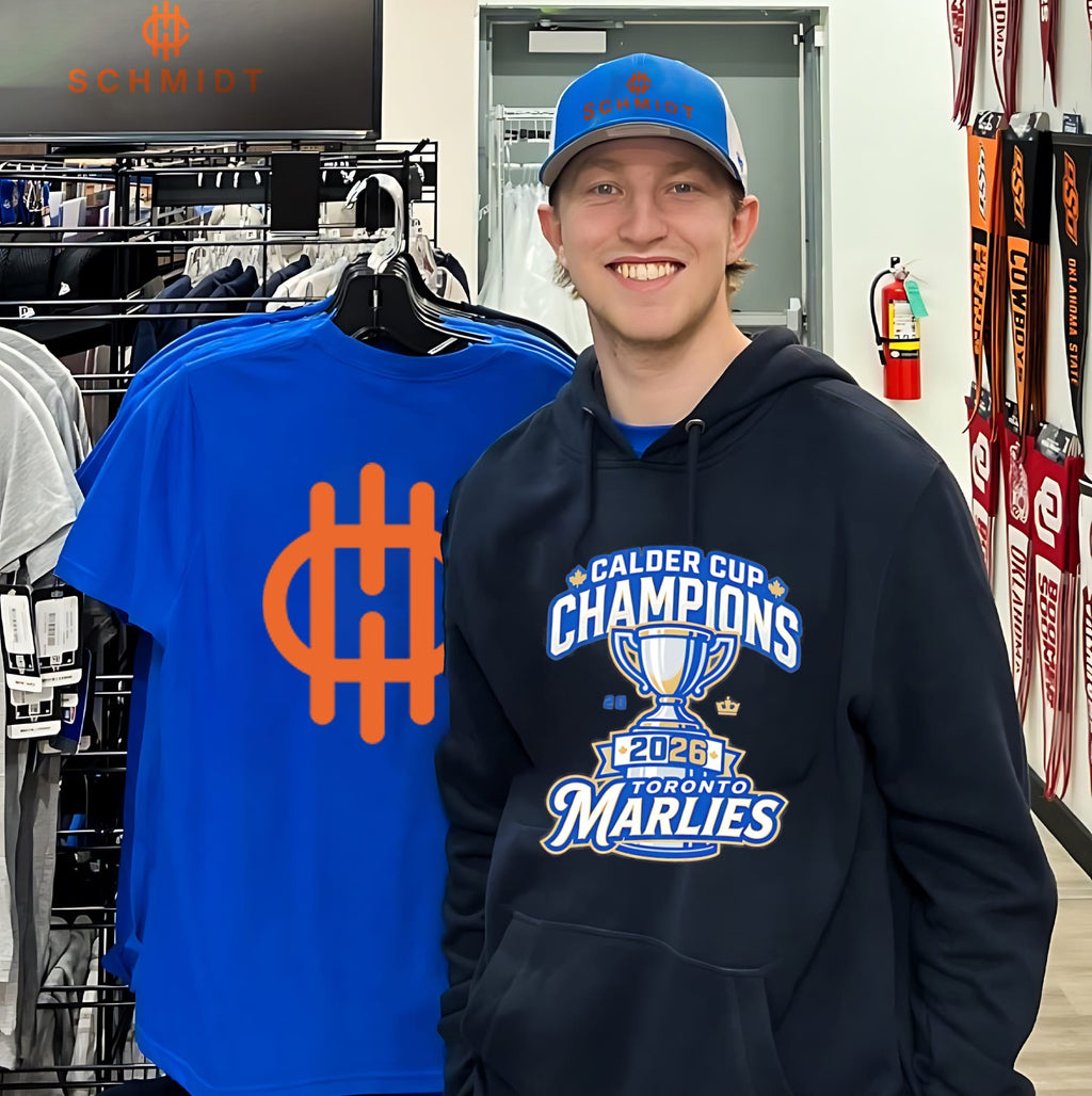 Toronto Marlies Calder Cup Champions 2026 trophy graphic shirt