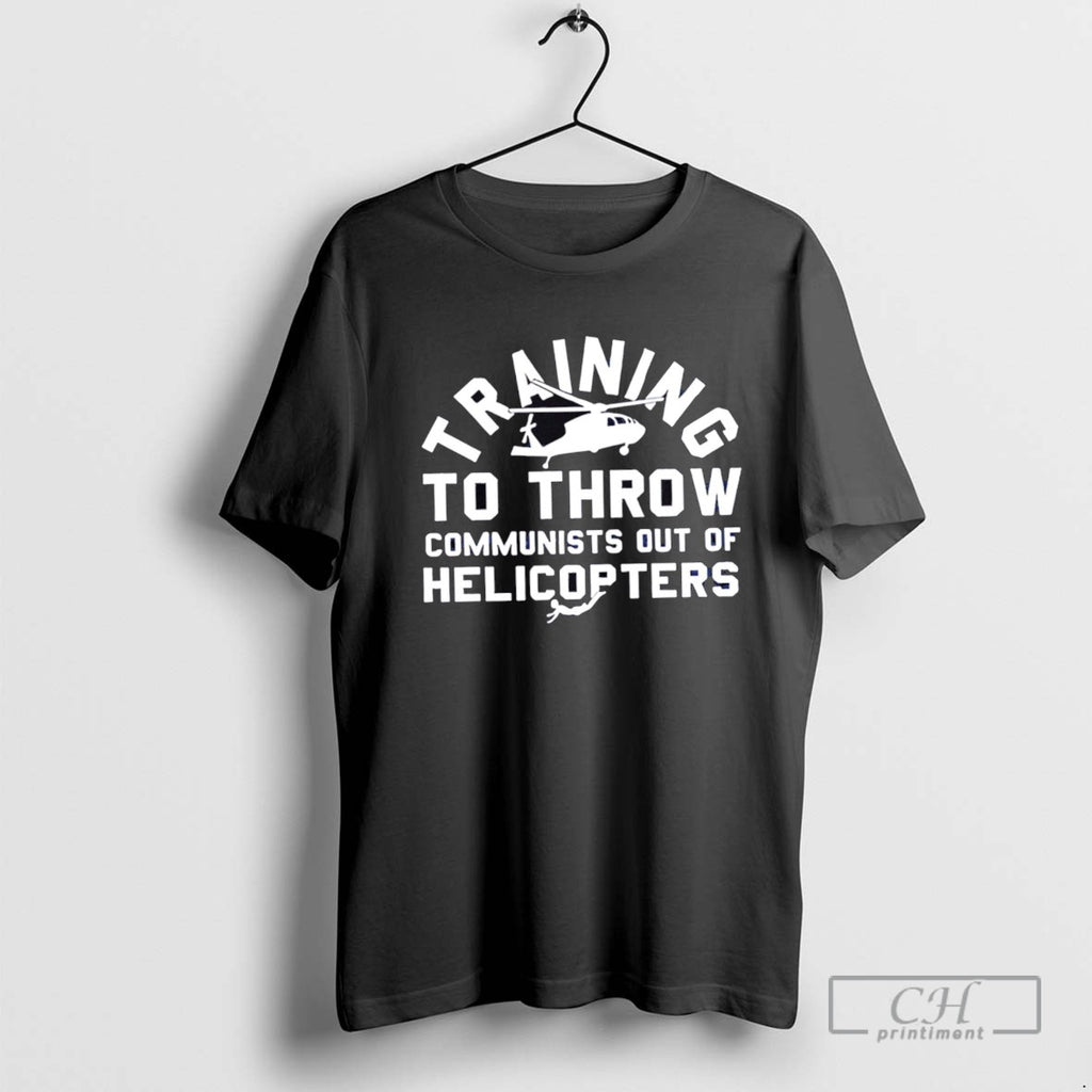 Training To Throw Communists Out Of Helicopters Long Sleeve