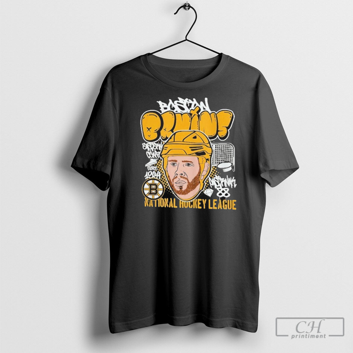 Trending David Pastrnak Boston Bruins Caricature T