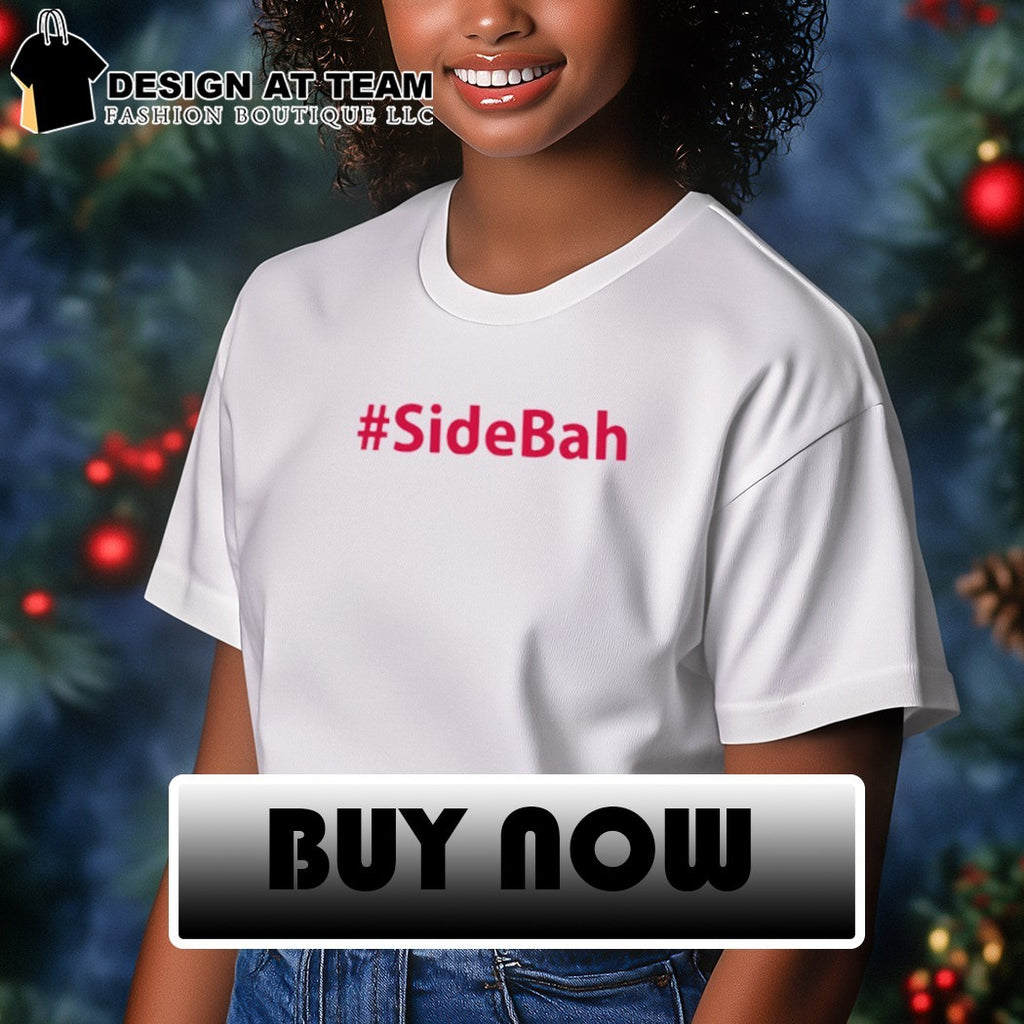 Trending Sidebah pink text shirt