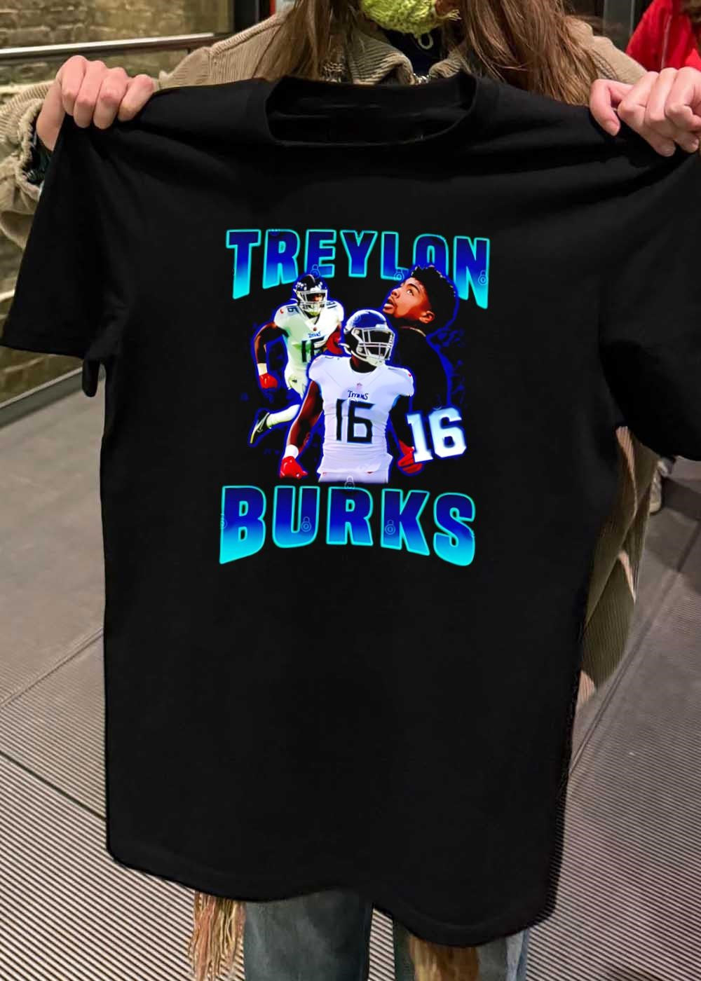 Treylon Burks Football Player 16 Titans T-Shirt
