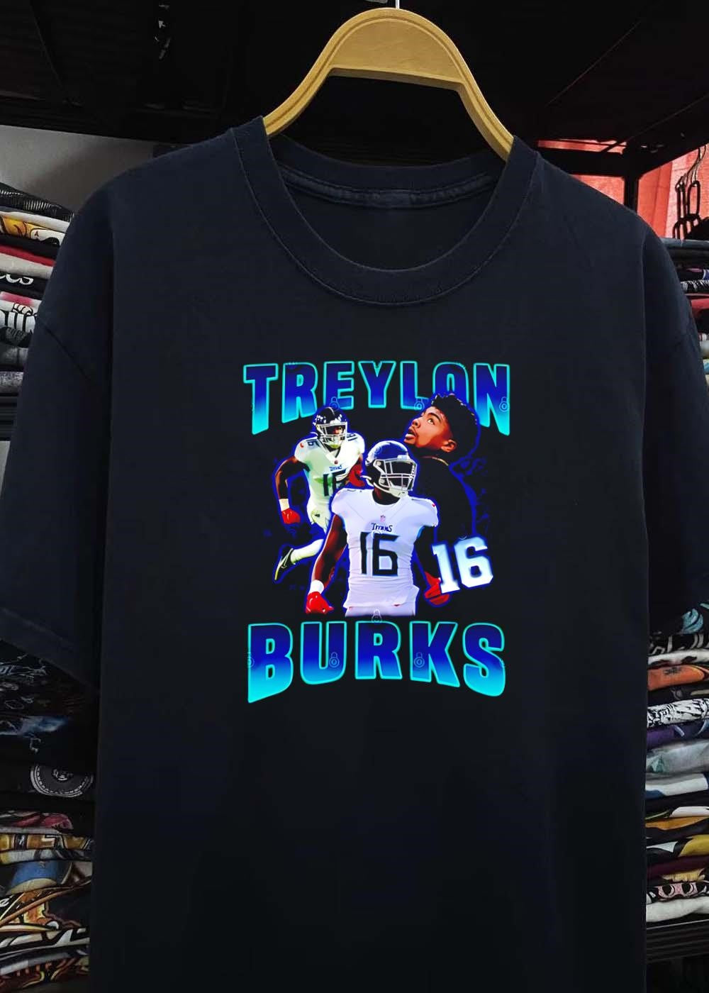 Treylon Burks Football Player 16 Titans T-Shirt