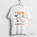 Trick Or Treatment Nurse Ghost Halloween T Shirt Sweater