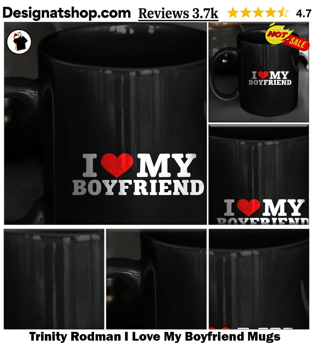Trinity Rodman I Love My Boyfriend shirt