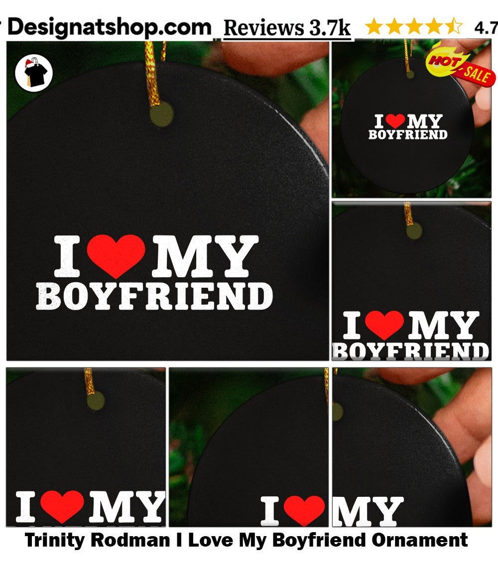 Trinity Rodman I Love My Boyfriend shirt