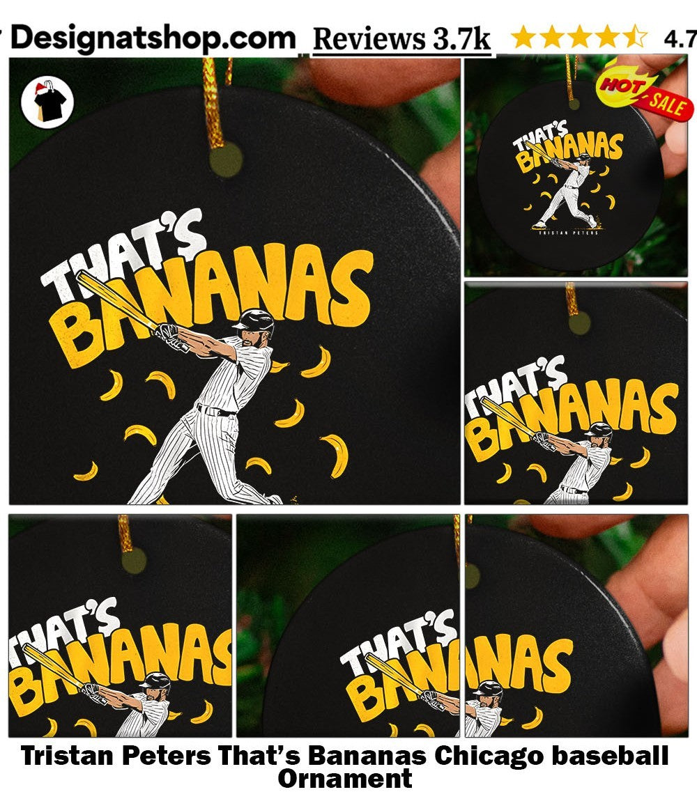 Tristan Peters That’s Bananas Chicago baseball shirt