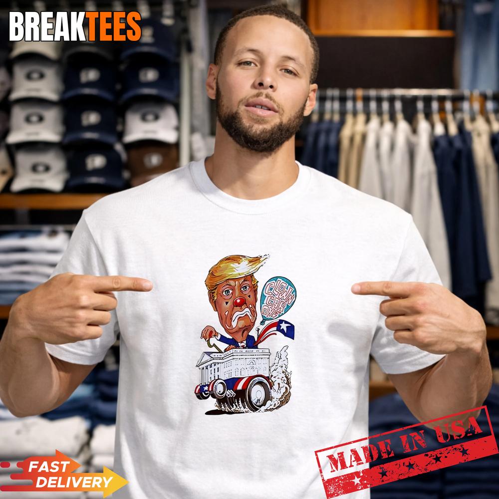 Trump Clown Car Cartoon Meme Shirt