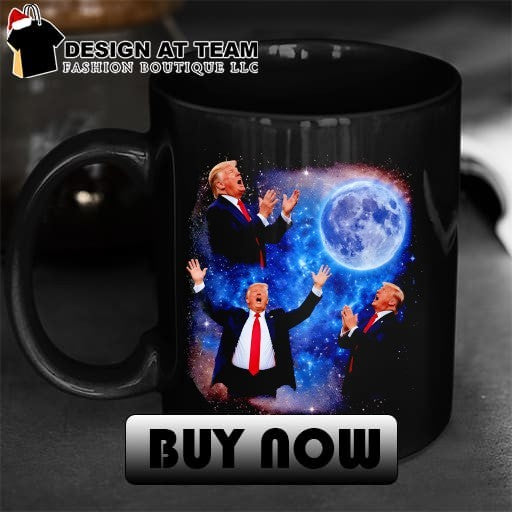Trump The Moon Is Ours Donald Trump Moon Meme shirt