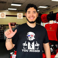 Trump you missed middle finger shirt