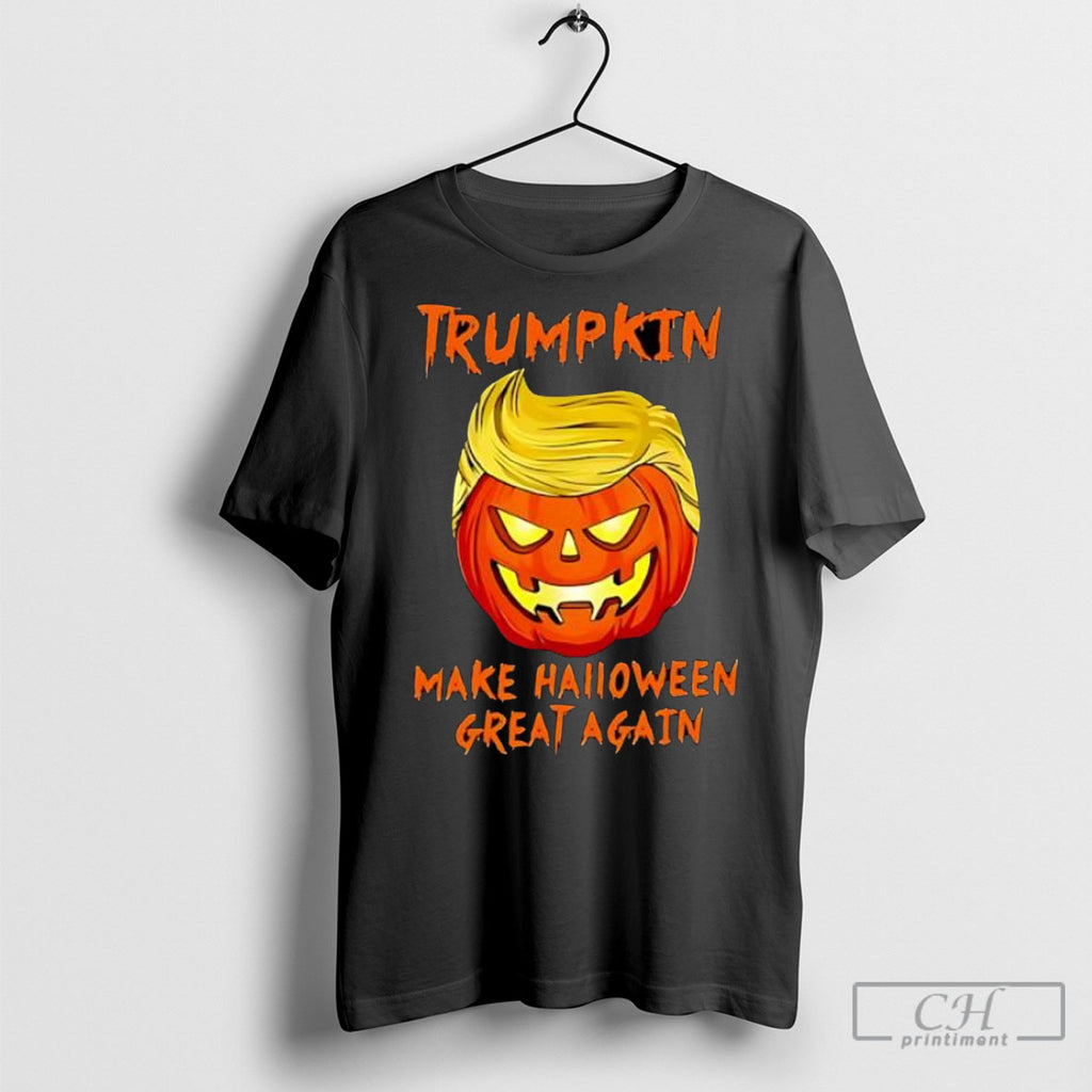 Trumpkin Make Halloween Great Again President Trump Shirt Tee