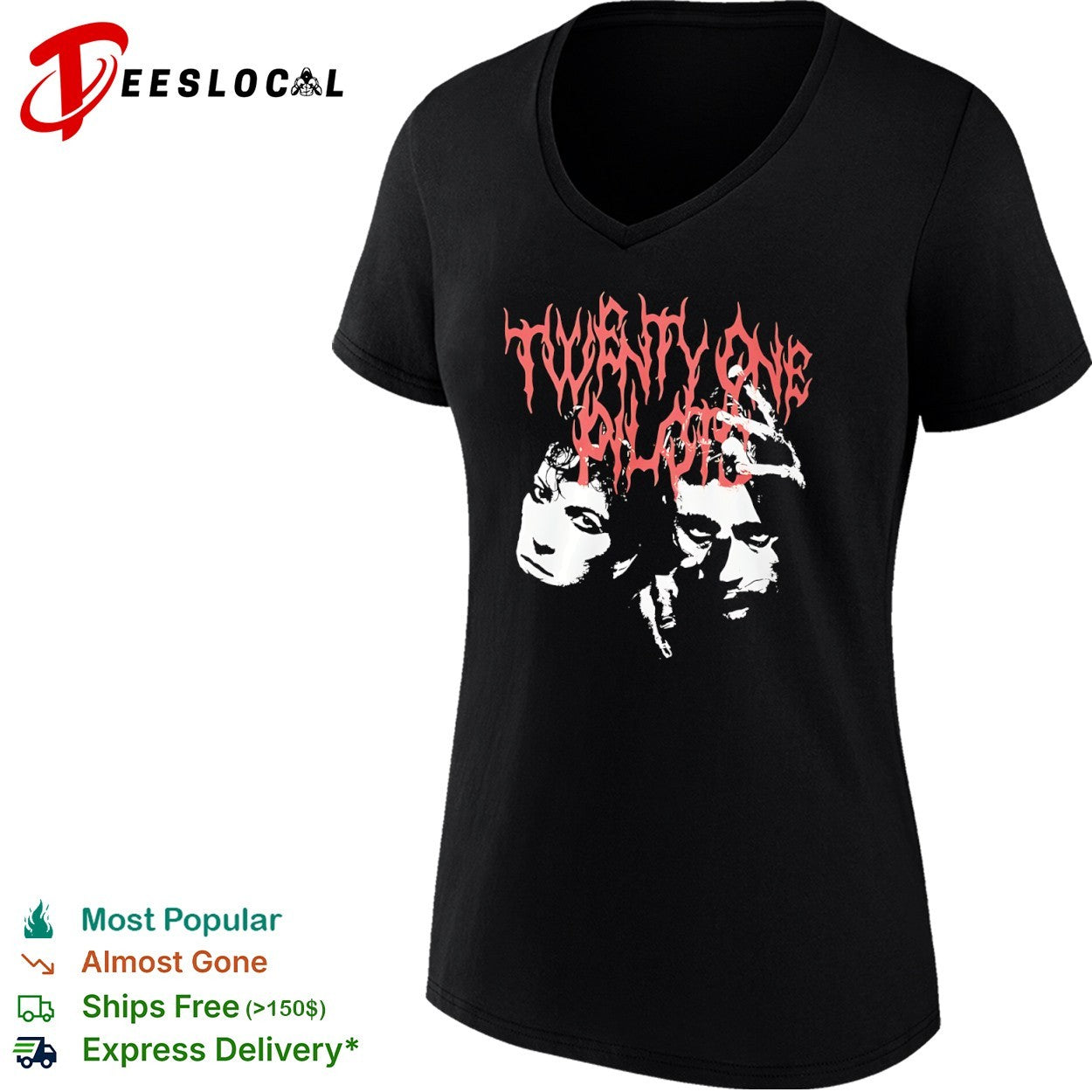 Twenty One Pilots Tyler Joseph and Josh Dun Shirt