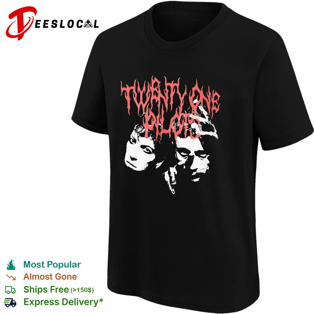 Twenty One Pilots Tyler Joseph and Josh Dun Shirt