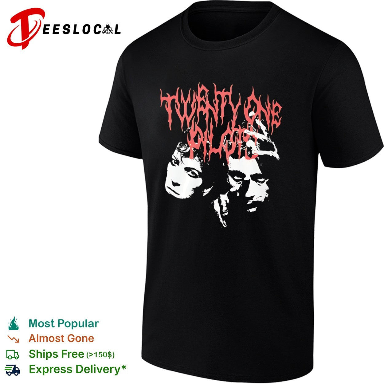 Twenty One Pilots Tyler Joseph and Josh Dun Shirt