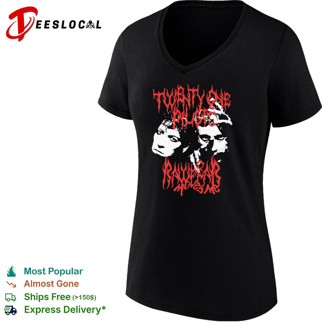 Twenty One Pilots and Rattlehead moves me shirt
