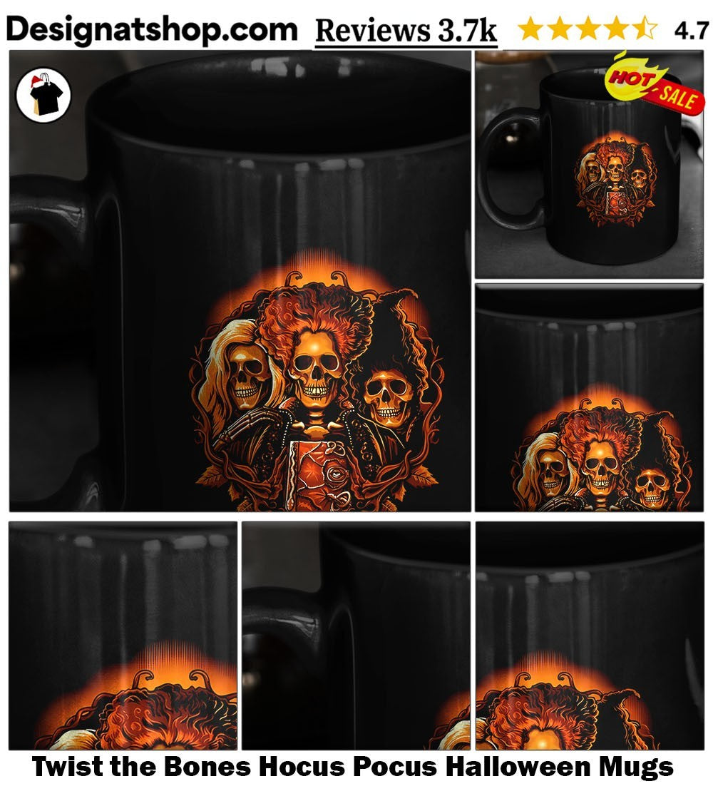 Twist the Bones Hocus Pocus Halloween shirt